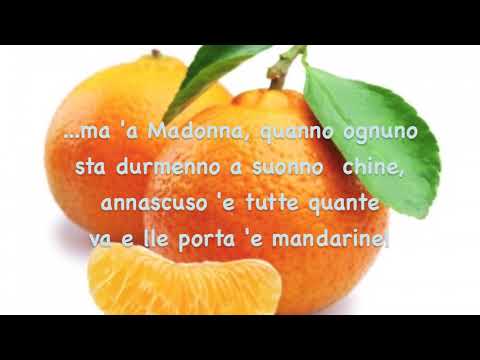 'A Madonna d''e mandarine  -  recita Francesca Cavaliere (# con tatto, ma contatto!)