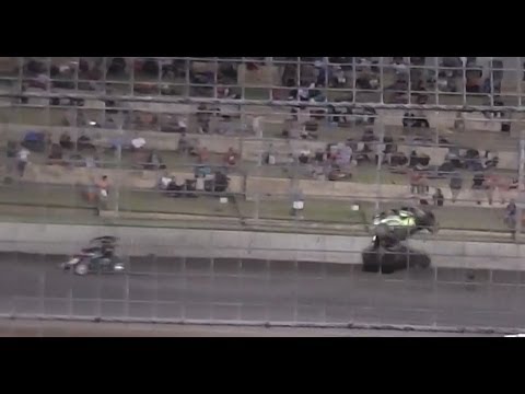 Lee Redmond Speedcar Rollover | Perth Motorplex 25/1/14