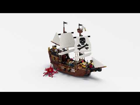Конструктор LEGO Creator Культовый пиратский корабль (31387)