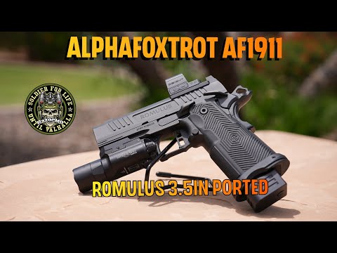 Alpha Foxtrot Romulus DS 1911 9mm Compensated Gun Review