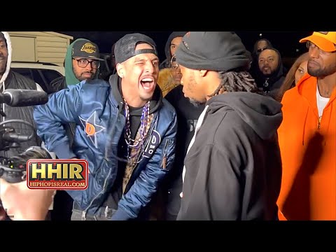 J MURDA SNAPSss ON J GEANS 🥴 BEFORE RBE DIVIDE & CONQUER, THE TWO MEN SETTLE THIER DIFFERENCES!