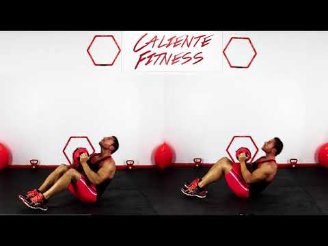 ABS workout | Sit up with medicine ball | Upper ABS exercise | Jason Rosell Caliente Fitness