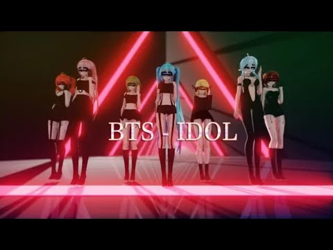 Hatsune miku and BTS IDOL