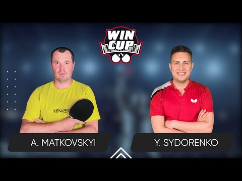 08:00 Andrii Matkovskyi - Yaroslav Sydorenko West 1 WIN CUP 15.06.2024 | Table Tennis WINCUP