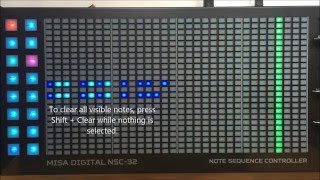 Video thumbnail for BEGINNER'S GUIDE: Clear function (Misa NSC-32) by misadigital