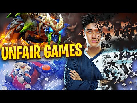 ABED Has 2 Unfair Games vs Team ALPHA with TINY & TUSK on Mid | DPC Game