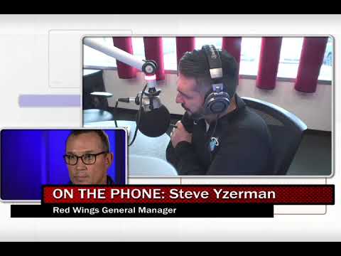 Valenti Show - Valenti talks with new Red Wings GM Steve Yzerman.