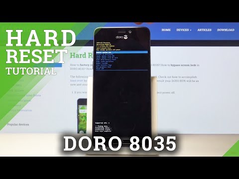 So führen Sie einen Hard Reset des DORO 8035 durch – Bildschirmsperre umgehen / Daten entfernen