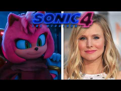 SONIC MOVIE 4 AMY ROSE VOICE ACTRESS OFFICIALLY REVEALED!!