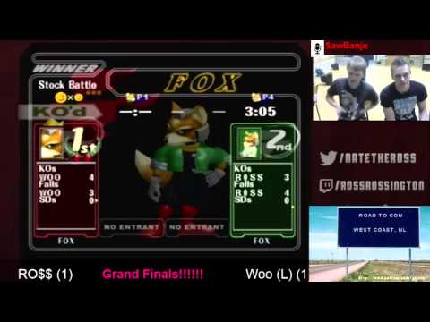 RTC 2 Melee - Grand Finals - Ross vs. Woo