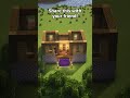 Minecraft Duo House Build With Hiboukyt Inspiration Gorillo Minecraft