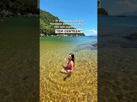 PRAIA PARADISÍACA EM SP📍😱