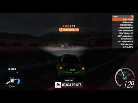 Forza Horizon 3 Hillside Drift Zone 161K