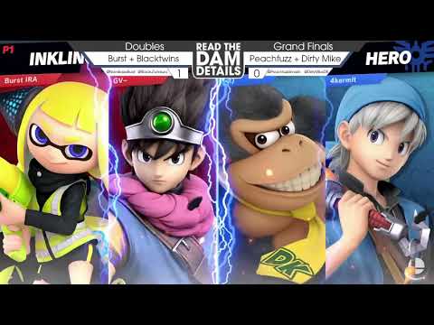 RtDD6 - Doubles GF - Blacktwins + Burst vs Peachfuzz + Dirty Mike [L]