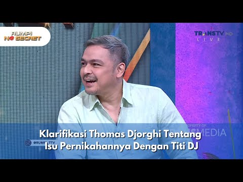 Klarifikasi Thomas Djorghi Tentang Isu Pernikahannya Dengan Titi DJ - RUMPI(13/8/25) P1