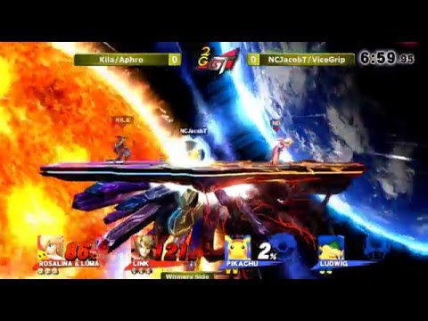2GGT: ESAM Saga - Kila/Aphro (Red) Vs. NCJacobT/ViceGrip (Blue) Winners Side - Smash Wii U