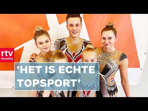 Deze Drenten vertegenwoordigen ons op EK Acrogym junioren | Warming Up | RTV Drenthe