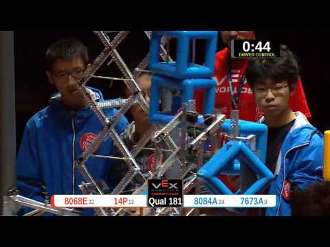 2015 VRC-MS Spir Q181 -  (8068E 8084A) 53-Spirit Div-VRC Middle School-VEX Worlds 2015