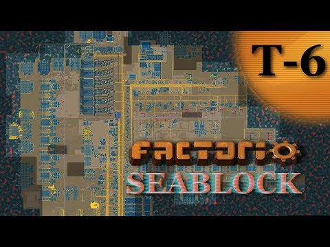 factorio seablock with cresconio - T-minus 6