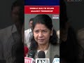 DMK MP Kanimozhi Shares Objective Of All Party Delegation World Has To Stand Against Shorts