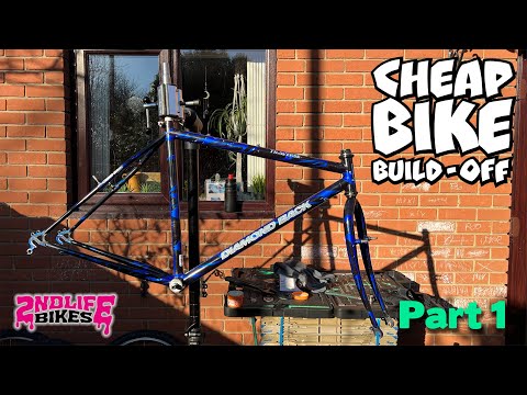 Cheap Bike Build Off - Diamondback Traverse Restoration -  parts bin Commuter bike build vintage MTB