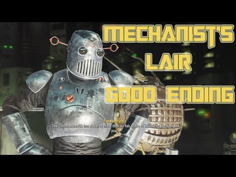 Fallout 4 Automatron DLC Walkthrough Part 2 - MECHANIST'S LAIR! | GOOD ENDING (PC/Let's Play)
