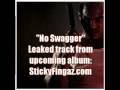 Sticky Fingaz of Onyx "No Swagger" NEW track ...