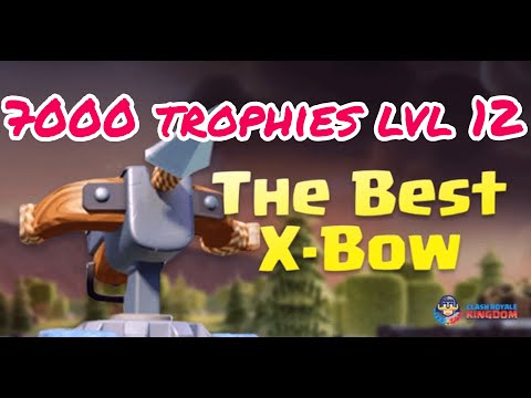 Clash royale - How to climb trophies (7000 level 12)