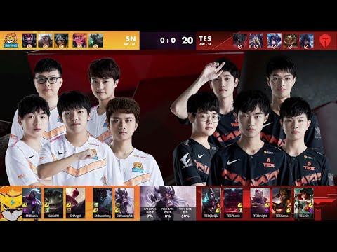 SN VS TES: Sofm Lee Sin cùng đồng đội có giành được thắng lợi trước Karsa | LPL Mùa Xuân 2020