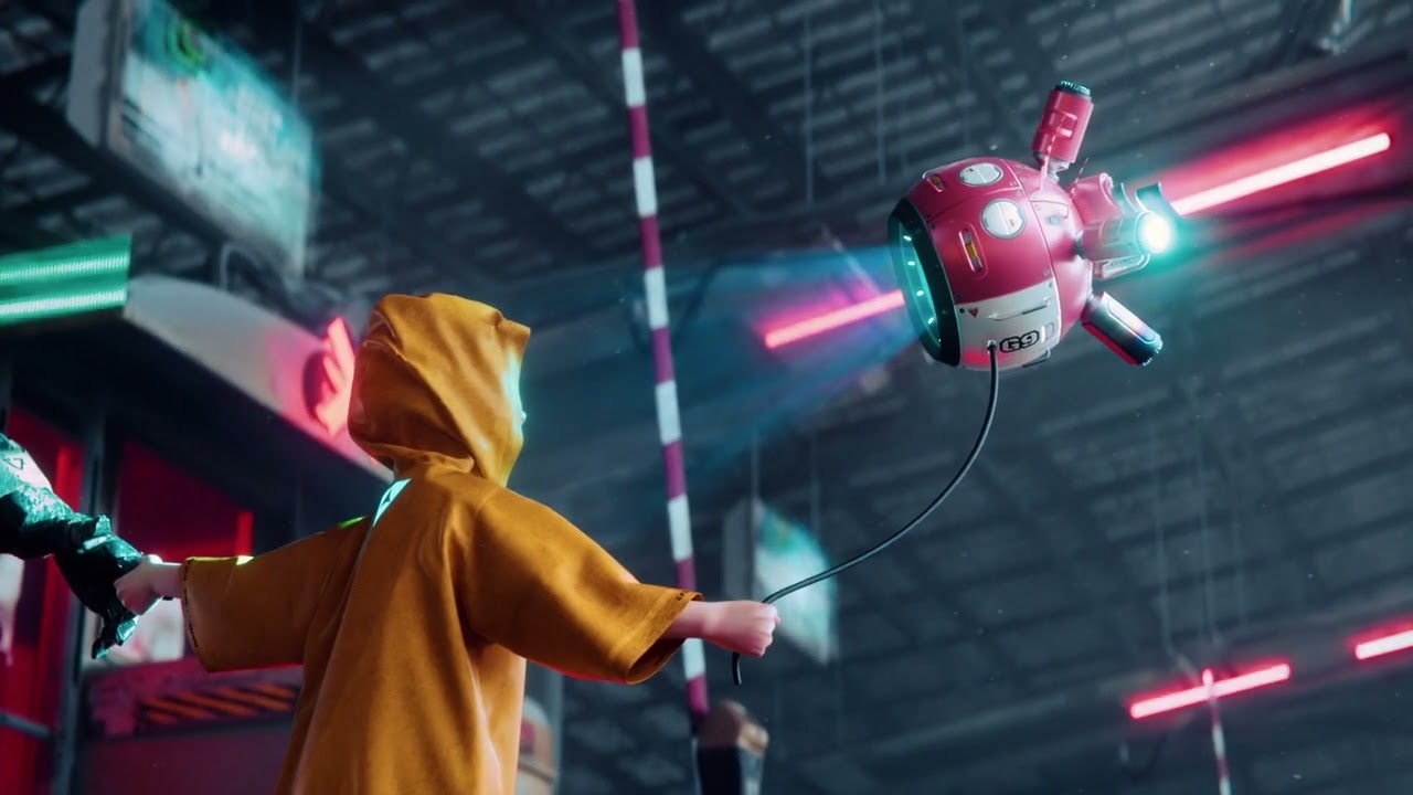 【3DCG】少年とロボット