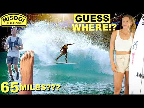 Surfing Kelly Slaters Wave Pool & Running 65 Miles