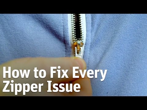 How to Fix Every Zipper Issue