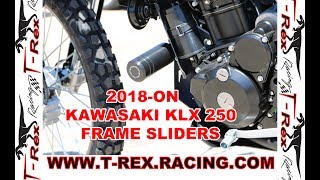 Download lagu T-Rex Racing 2018-On Kawasaki KLX 250 Frame Sliders mp3