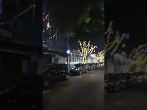 Rua São Paulo, área central.  Poços  de Caldas MG.