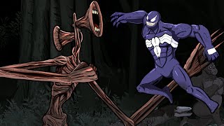 Venom vs. Siren Head, Kong, SCP 68 Head – Animation P4