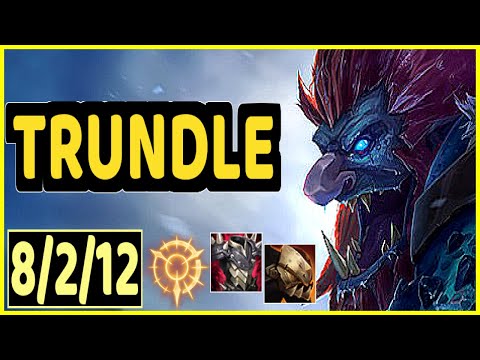 TRUNDLE VS XIN ZHAO - 8/2/12 KDA JUNGLE GAMEPLAY CHALLENGER I