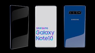 Galaxy Note 10 Concept Modeling Time-Lapse