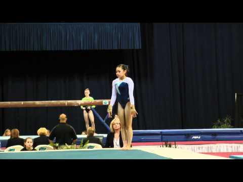 Veronica Hults -- Floor Exercise -- 2012 U.S. Secret Classic