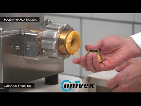 Gen 1 - Older Univex UPasta 17 LBS OF FRESH PASTA AN HOUR?! COUNTER TOP PASTA MIXER AND EXTRUDER!