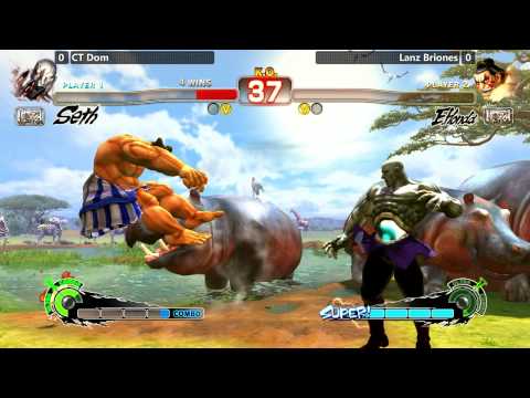 USF4 @ Resistance: Voltage - CT Dom (Seth) vs Lanz Briones (E. Honda) [720p/60fps]