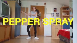 Download lagu ' PEPPER SPRAY ' - Dawin | @DanaAlexa Choreography |   BLOOPERS | Cover by Ana mp3