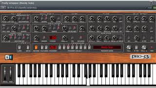 Video thumbnail for Pro-53 VST synthesizer (Native Instruments) - Preview of 512 sound patches by Sakhalia Net Project