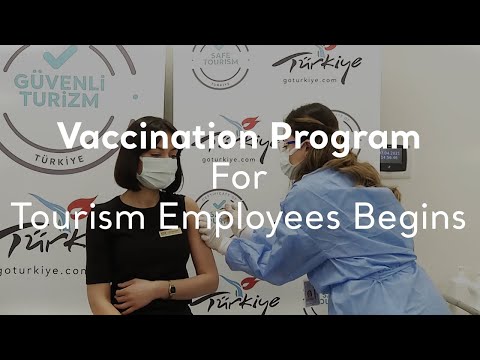 Vaccination Program For Tourism Employees Begins | Go Türkiye
