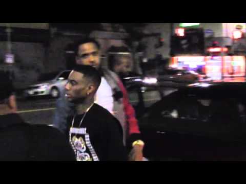 Soulja Boy and Sean Kingston enter Supperclub