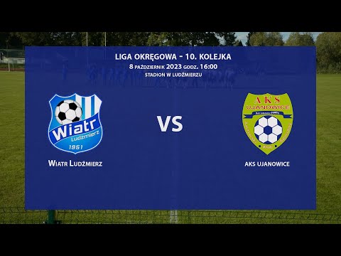 Wiatr Ludźmierz - AKS Ujanowice 2023-10-08 Liga Okręgowa Limanowsko-Podhalańska 2023/24
