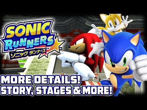 Sonic Runners (iOS/Android) - More Details! Storyline, Stages, Playable Characters & More!