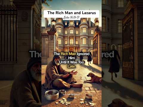 The Powerful Parable of the Rich Man and Lazarus!