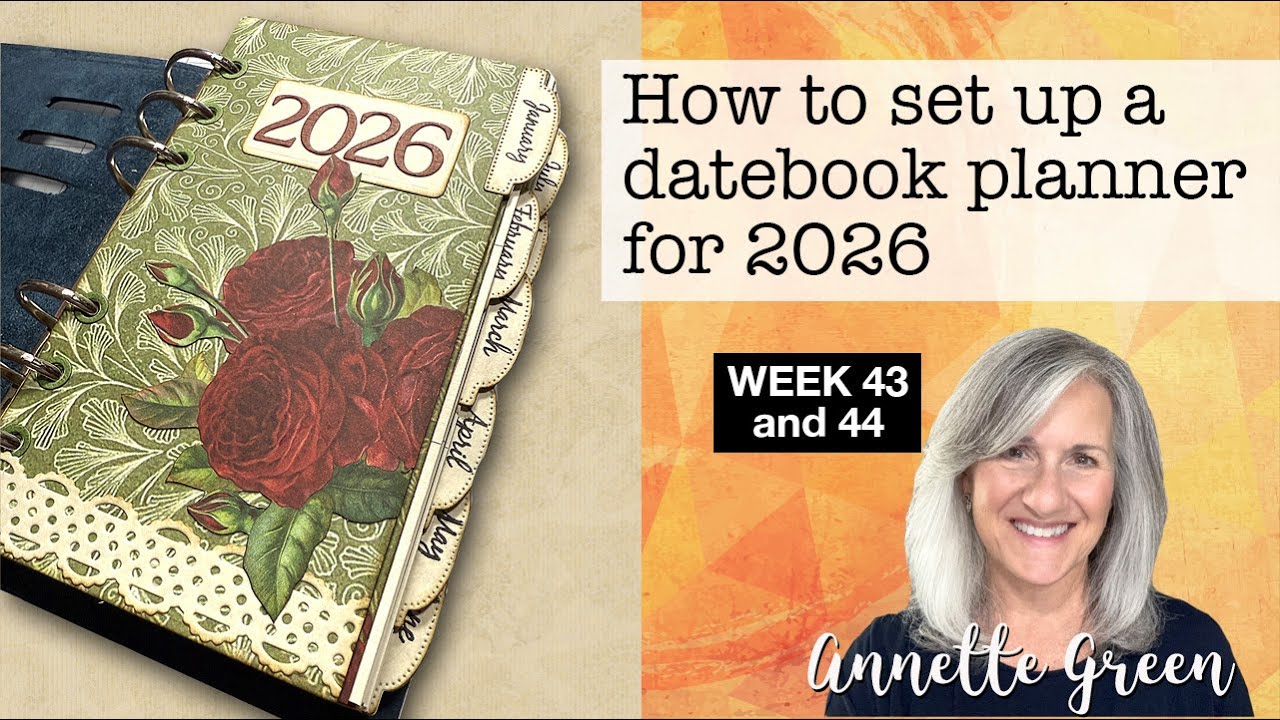 How To Set Up a Datebook Planner for 2026