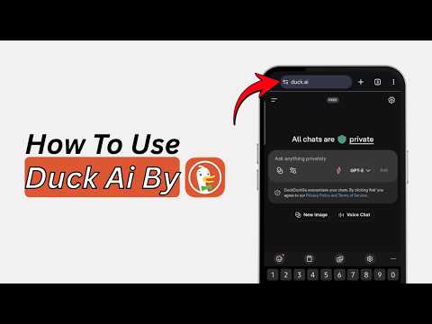 How To Use Duck.ai by DuckDuckGo (2026) | Private AI Chat Guide