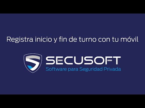 Registro de turnos con etiquetas NFC y códigos QR - Secusoft Software para Seguridad Privada